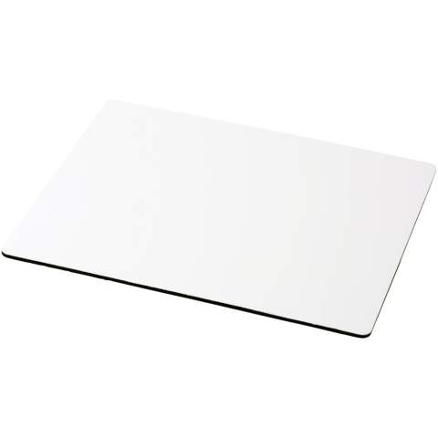 Mouse mat offering a large branding area and great print quality. Supplied on a quality black foam base.