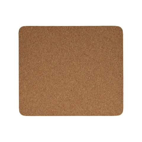Dieses Mousepad aus Kork bietet eine glatte Oberfläche für Ihre Maus und einen natürlichen Look für Ihren Schreibtisch. 