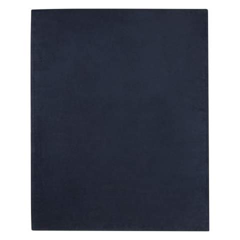 Ultrazachte GRS gecertificeerde RPET koraal fleece deken. Geleverd met een 190T RPET-draagtas met trekkoordsluiting. Verpakt in een gerecyclede polybag. Afmetingen zak: lengte 37 cm, diameter 16 cm.