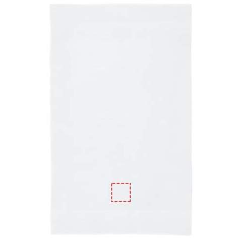 High quality and sustainable 450 g/m² towel that is delightfully thick, silky, and super soft to the skin. This item is certified STANDARD 100 by OEKO-TEX®. It guarantees that the textile product has been manufactured using sustainable processes under environmentally friendly and socially responsible working conditions and is free from harmful chemicals or synthetic materials. Available in a variety of beautiful colours to refine any home or hotel bathroom. The towel is dyed with a waterless dyeing process that reduces freshwater demand and prevents the large volumes of polluted water that are typical of water-based dyeing processes. Towel size: 100x180 cm. Made in Europe.