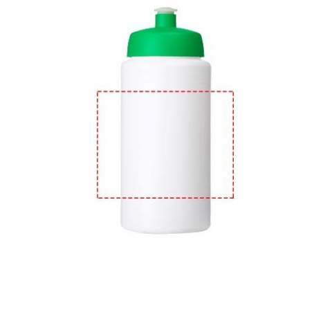 Single-walled sport bottle with integrated finger grip design. Features a spill-proof lid with push-pull spout. Volume capacity is 500 ml. Mix and match colours to create your perfect bottle. Contact us for additional colour options. Made in the UK.