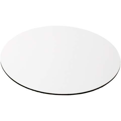 Mouse mat offering a large branding area and great print quality. Supplied on a quality black foam base.
