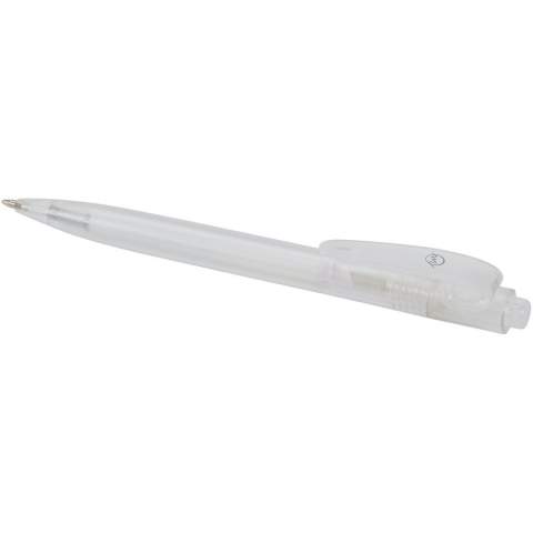 De Thalaasa balpen is gemaakt van plastic uit de oceaan. Het plastic afval dat in deze pen is gebruikt, is verzameld in de kustgebieden en gerecycled tot een nieuw product. Door voor dit type pen te kiezen, kunnen we het concept van recycling promoten en mensen en bedrijven aanmoedigen om duurzamere keuzes te maken in hun dagelijks leven. Inktkleur van de pen: zwart. Schrijflengte: 1000 meter.
