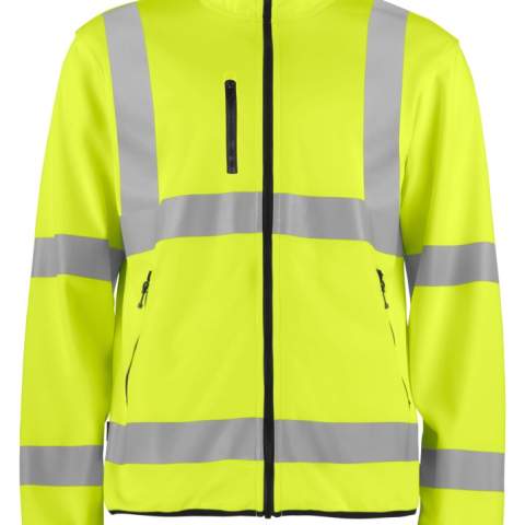 • lichte softshell met lange ritssluiting<br />• stormflap aan de binnenkant<br />• borstzak / telefoonzak met ritssluiting<br />• twee voorzakken met ritssluiting<br />• binnenzakken<br />• duimgreep aan manchetten