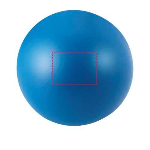 Anti-stressbal om mee te gooien, te stuiteren en in te knijpen. Bij anti-stress artikelen kunnen kleine variaties voorkomen in dichtheid, kleur, afmetingen en gewicht die effect kunnen hebben op precisie en uniformiteit van de bedrukking, die ook kan breken. Geen half-tinten. Niet geschikt voor kinderen jonger dan drie jaar.