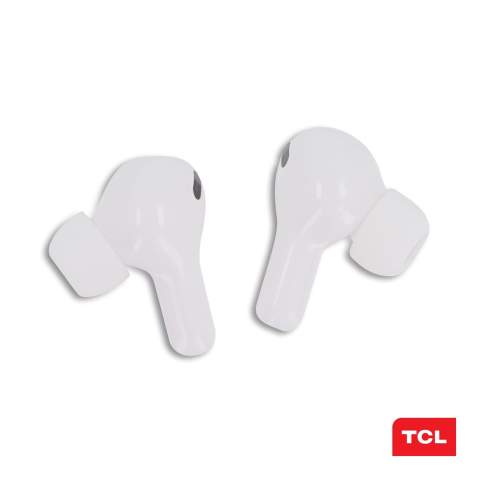 With the TCL Moveaudio S108, you'll enjoy 6 hours of listening time, up to 20 hours with the charging case, so you'll always enjoy an optimal music experience. Make clear calls with ENC to filter out background noise for clear conversations using Beamforming pickup technology.