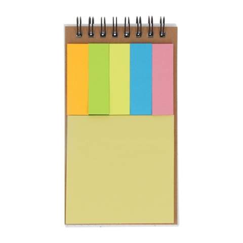 Een set van zaadpapier met zelfklevende notitieblaadjes. Stop de kaft in de grond en geef het water. Na een tijdje ontkiemen de zaadjes (mix van o.a. lavendel, madeliefjes, munt, cherry tomaat) en gaat de boodschap letterlijk bloeien. Bevat 100 pagina's gerecycled papier met ruitjes, 25 zelfklevende memoblaadjes en 5x25 index tabs.