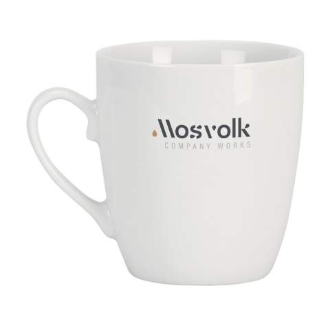 Mok van hoogwaardig keramiek. Inhoud 250 ml. Vaatwasserbestendig. De opdruk is vaatwasmachine getest en gecertificeerd: EN 12875-2.