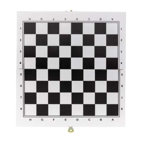 Why get one game when you can play three! This 3 in 1 set of classic board games includes chess, checkers and backgammon. Offering endless hours of fun and logical-thinking, the double-sided multi board game set is the perfect Sunday afternoon activity. The box contains 2 dice, 30 backgammon pieces and a complete chess set. Made with FSC®certified wood. Comes in FSC®certified  kraft gift packaging.