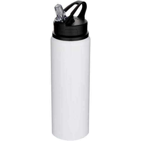 Die einwandige Fitz Wasserflasche besteht aus RCS-zertifiziertem recyceltem Edelstahl, einem Material, das sowohl leicht als auch langlebig ist. Mit Schraubdeckel, klappbarem Trinkverschluss und Tragegriff – ideal für unterwegs. Fassungsvermögen: 800 ml.