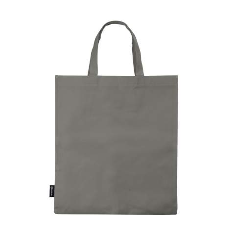 Farbige Non-Woven Tragetasche mit kurzen Griffen. Große Druckfläche.