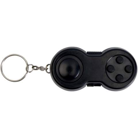 Der Fidgix Controller-Fidget-Schlüsselanhänger ist ein unterhaltsamer, tragbarer Stresslöser – ideal für Gamer oder alle, die zwischendurch eine mentale Pause brauchen. Mit seinem Design in Form eines Mini-Gamecontrollers ist er perfekt für unruhige Hände in Pausen. Er ist kompakt und leicht und lässt sich bequem an Schlüssel, Rucksack oder Tasche befestigen. So haben Sie die beruhigende taktile Stimulation immer griffbereit.