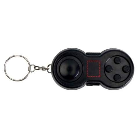 Der Fidgix Controller-Fidget-Schlüsselanhänger ist ein unterhaltsamer, tragbarer Stresslöser – ideal für Gamer oder alle, die zwischendurch eine mentale Pause brauchen. Mit seinem Design in Form eines Mini-Gamecontrollers ist er perfekt für unruhige Hände in Pausen. Er ist kompakt und leicht und lässt sich bequem an Schlüssel, Rucksack oder Tasche befestigen. So haben Sie die beruhigende taktile Stimulation immer griffbereit.