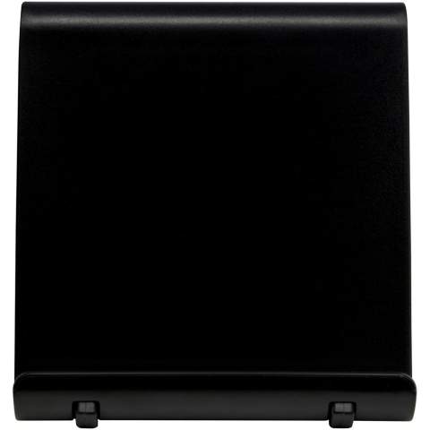 Support pour téléphone et tablette compatible avec tous les principaux téléphones et tablettes de moins de 12 mm d'épaisseur, y compris iPhone, iPad, Samsung Galaxy / Tab, Google Nexus, HTC, LG, Nokia Lumia et OnePlus. Le support est facilement réglable pour de multiples angles de vue. Grande surface d'impression sur le panneau avant.