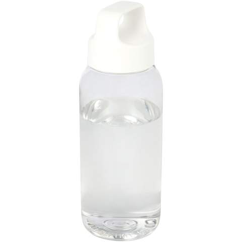 Die Bebo Wasserflasche ist aus recyceltem PET-Material hergestellt und verfügt über einen breiten, ergonomischen Griff in komplementären Farben. Die Flasche ist einwandig und fasst 500 ml Flüssigkeit. BPA-frei.