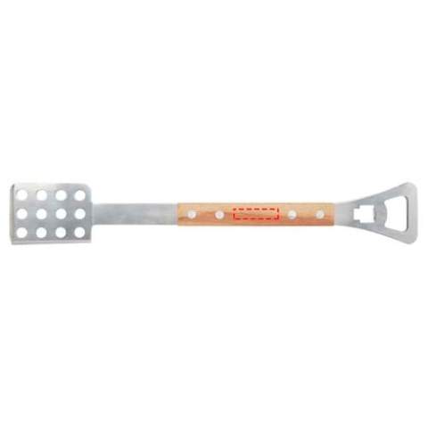 Ce set barbecue 4 en 1 comprend une spatule, une fourchette, un ouvre-boîte et un ouvre-bouteille, tous fabriqués en bois de chêne et en acier inoxydable certifié RCS. Cet ensemble pratique et fonctionnel est le cadeau idéal pour tout amateur de barbecue ! 