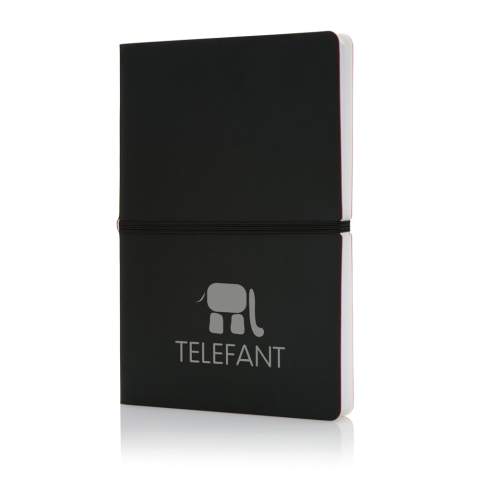 Soft PU notebook with 192 lined pages inside of 80g/m2 paper.<br /><br />NotebookFormat: A5<br />NumberOfPages: 192<br />PaperRulingLayout: Lined pages