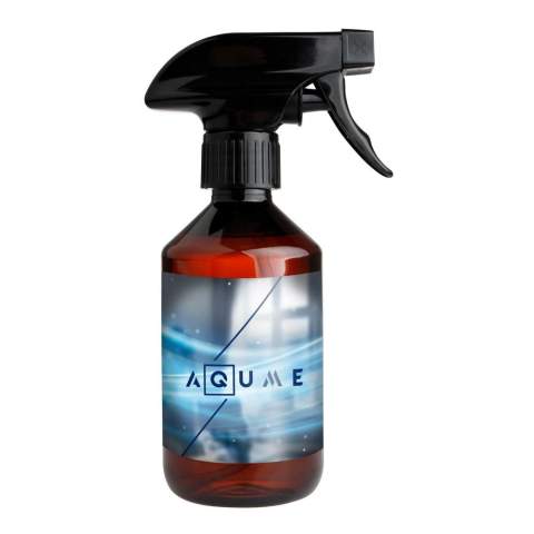 300 ml bed & body mist in een apothekersflesje, geproduceerd in Nederland.