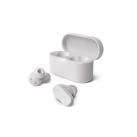 Erleben Sie den perfekten Klang und entdecken Sie die Leistungsfähigkeit dieser kabellosen Ohrhörer mit Noise Cancelling Pro. Genießen Sie selbst bei geringer Lautstärke einen beeindruckenden Klang und tiefe Bässe. Mit dem kompakten Ladecase und dem praktischen Mono-Modus sind Sie immer einsatzbereit. Mit einer Wiedergabezeit von bis zu 24 Stunden können Sie lange Musik und klare Anrufe genießen. Mit den anpassbaren Touch-Bedienelementen und der Philips Kopfhörer-App können Sie Ihr Hörerlebnis ganz einfach personalisieren und die Geräuschunterdrückung einstellen. Diese wasser- und schweißresistenten IPX4-Ohrhörer sind perfekt für Ihren aktiven Lebensstil. Bleiben Sie mit zwei Bluetooth-Geräten gleichzeitig verbunden und erleben Sie warmen, natürlichen Klang ohne Verzögerung. Aktualisieren Sie Ihre Firmware und finden Sie verlorene Ohrhörer mit der App. Vervollständigen Sie Ihr Hörerlebnis!