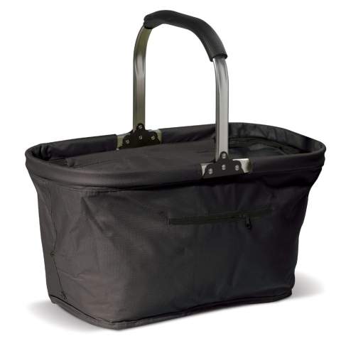 Sac isotherme pliable disponible en différents coloris. Se plie très facilement en un temps record. Très résistant, matière nylon 600D. Avec le marquage en transfert digital le prix reste le même peu importe le nombre de couleurs de marquage. Tous nos produits sont testés et certifiés, et répondent  aux normes sociales.
