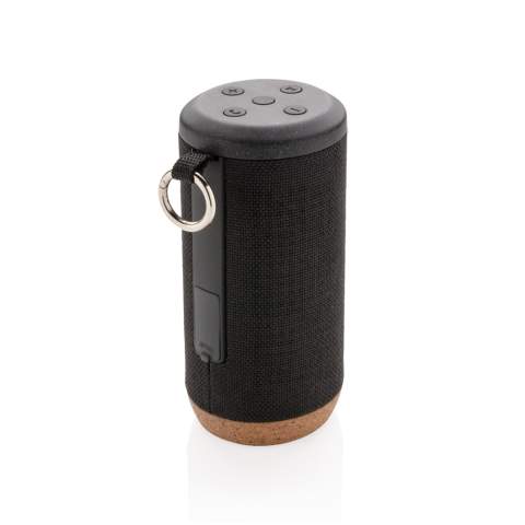 Haut-parleur 10W est fabriqué dans un tissu imperméable résistant IPX 5 et fond en liège. BT 4.2 pour connexion rapide jusqu'à 10 mètres et batterie 2000 mAh qui offre une autonomie allant jusqu'à 6 heures. Le Baia est emballé sans plastique pour éviter tout gaspillage inutile. Modèle déposé®<br /><br />HasBluetooth: True<br />NumberOfSpeakers: 2<br />SpeakerOutputW: 10.00