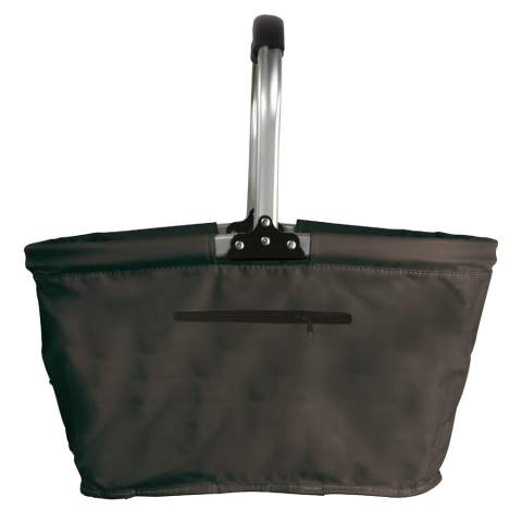 Sac isotherme pliable disponible en différents coloris. Se plie très facilement en un temps record. Très résistant, matière nylon 600D. Avec le marquage en transfert digital le prix reste le même peu importe le nombre de couleurs de marquage. Tous nos produits sont testés et certifiés, et répondent  aux normes sociales.