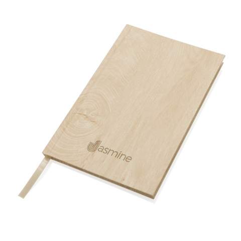 Het Kavana notitieboek is perfect voor al je schrijfbehoeften. Met een duurzame harde kaft in stijlvolle houtprint en hoogwaardig papier, is het gemaakt om lang mee te gaan en je notities te beschermen. Voorzien van 80 grams gelinieerd crèmekleurig papier. Met 80 vellen (160 pagina's) papier heb je genoeg ruimte om je ideeën op te schrijven.<br /><br />NotebookFormat: A5<br />NumberOfPages: 160<br />PaperRulingLayout: Gelinieerde pagina's