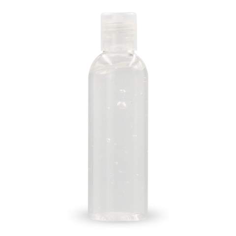Grand flacon de gel nettoyant pour les mains à base d'alcool (70%). Même s'il est légèrement plus grand, il se glisse toujours facilement dans les sacs, les sacs à dos et les valises.