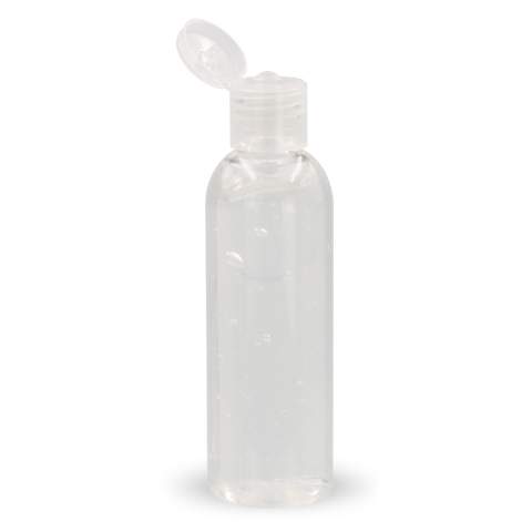 Grand flacon de gel nettoyant pour les mains à base d'alcool (70%). Même s'il est légèrement plus grand, il se glisse toujours facilement dans les sacs, les sacs à dos et les valises.