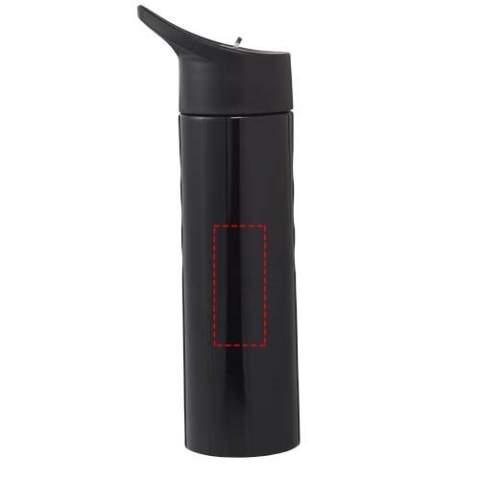 Construction à simple paroi. Couvercle antidéflagrant et étanche avec bec verseur. Poignées latérales pour faciliter la manipulation. La capacité est de 750 ml.