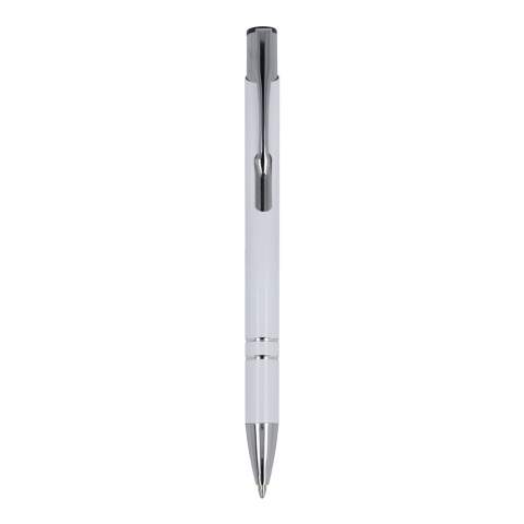 Die aus recyceltem Aluminium gefertigte Version unseres beliebten Alicante-Kugelschreibers mit glänzender Oberfläche; ein eleganter Aluminium-Kugelschreiber mit zwei Ringen im Korpus, die ihm eine besondere Note verleihen. Der Stift wird mit schwarzer Schreibtinte geliefert.