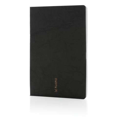 Looking for a notebook that's both stylish and low impact? This beautiful notebook is just what you need! The pages inside are made 100%  recycled 80 gs/m lined white paper that is perfect for writing, drawing and sketching. 96 sheets/192 pages.<br /><br />NotebookFormat: A5<br />NumberOfPages: 192<br />PaperRulingLayout: Lined pages