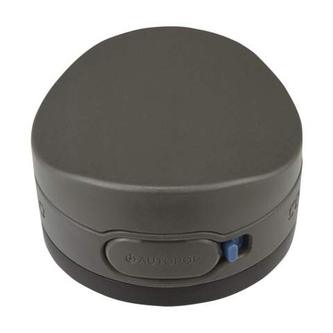 Dubbelwandige, vacuümgeïsoleerde RVS Contigo® waterfles met AUTOPOP®-technologie. Gesloten wordt de drinktuit beschermd tegen vuil en microben. De fles is alleen geschikt voor koude, niet-koolzuurhoudende dranken. Deze blijven tot 24 uur koud. Dankzij het lekvrije ontwerp mors je niets in je auto, op je bureau of waar je ook bent. Met het geïntegreerde handvat kun je de fles gemakkelijk meenemen. Past in de meeste bekerhouders. De fles en het deksel zijn vaatwasserbestendig (in het bovenste rek plaatsen). Voor behoud van de opdruk wordt met de hand afwassen aanbevolen. Inhoud 590 ml.     VOORRAAD INFORMATIE: Tot 1.000 stuks beschikbaar binnen 10 werkdagen. Uitzonderingen voorbehouden.     Contigo: Dé uitblinker in kwaliteit, vormgeving en technologie. Direct herkenbaar aan de strakke en stijlvolle vormgeving, stevig en sterk. De innovatieve waterflessen en thermosbekers zijn geurloos, smaakvrij en BPA-vrij. De drinkflessen zijn met één hand te bedienen en gegarandeerd 100% lekvrij, dus overal en altijd te gebruiken. Met 2 jaar fabrieksgarantie.