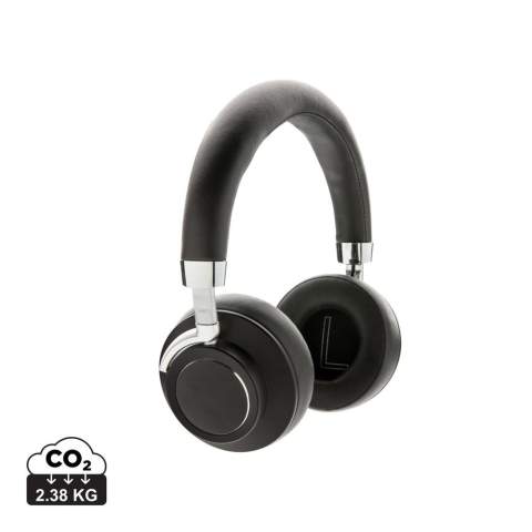 Clear acoustics meets Nordic design with the Aria wireless comfort headphones. The headphones are crafted out of luxurious materials; aluminium and PU. The headphones use BT 4.2 for smooth operation and connectivity. The 250 mAh battery allows you to enjoy up to 8 hours play. With built in microphone to answer calls. The item can be folded flat into the included pouch to enable you to take the headphones wherever you go. Packed in luxury gift box.<br /><br />HasBluetooth: True