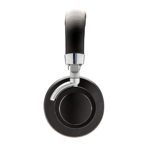 Clear acoustics meets Nordic design with the Aria wireless comfort headphones. The headphones are crafted out of luxurious materials; aluminium and PU. The headphones use BT 4.2 for smooth operation and connectivity. The 250 mAh battery allows you to enjoy up to 8 hours play. With built in microphone to answer calls. The item can be folded flat into the included pouch to enable you to take the headphones wherever you go. Packed in luxury gift box.<br /><br />HasBluetooth: True