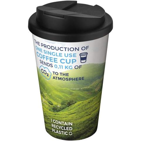 Gobelet isotherme à double paroi avec couvercle à visser. Le couvercle permet d'éviter les fuites et est proposé sans silicone lui permettant d'être totalement recyclable. La couche extérieure du gobelet est fabriquée à partir de plastique recyclé. Gobelet équipé d’un design tout en couleur moulé sur l’ensemble du produit, ce qui le rend résistant et lui permet de durer plus longtemps. Conforme à la norme EN12875-1. Passe au lave-vaisselle et au micro-ondes. Capacité de 350 ml. Couleurs à mélanger et assortir pour créer le mug parfait. Fabriqué au Royaume-Uni. Sans BPA.