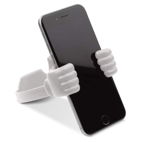 Immer mehr Menschen schauen sich Filme über ihr Smartphone an, anstatt auf dem Fernseher. Mit diesen Händen die Ihr Handy halten, benötigen Sie Ihre eigenen nicht mehr.