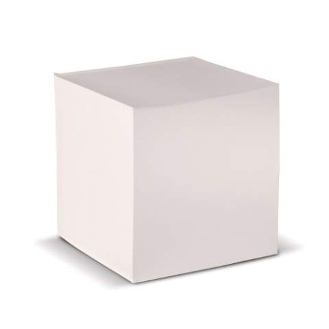 Bloc-Cube papier blanc