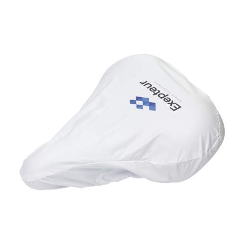 WoW! Housse de selle en PVC recyclé (60% PVC recyclé et 40% PVC vierge). La bande élastique reste visible dans ce modèle. La housse protège la selle de la saleté et de l'humidité (elle n'est pas étanche à 100%).