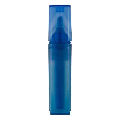This highlighter is made from recycled PET bottles. Highlighting or underlining notes is very easy by using these markers. The point is a Chisel-tip for marking (5mm) or underlining (2mm).