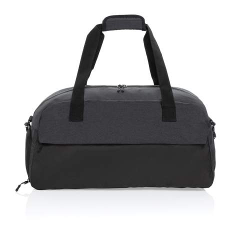 Sac de sport fabriqué à partir de polyester 100 % recyclé intégrant le traceur AWARE™. Son design spacieux permet d'accéder facilement à l'essentiel, avec une poche frontale zippée pour plus d'organisation. Le sac s'adapte à votre style grâce à ses bretelles de transport polyvalentes. 2 % des recettes de chaque produit vendu avec AWARE™ seront reversés à Water.org.<br /><br />PVC free: true