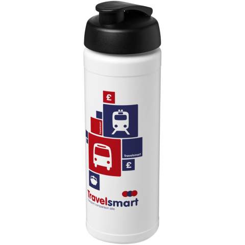 Einwandige Sportflasche. Verfügt über einen auslaufsicheren Deckel zum Klappen Das Fassungsvermögen beträgt 750 ml. Mischen und kombinieren Sie Farben, um Ihre perfekte Flasche zu kreieren. Kontaktieren Sie den Kundendienst für weitere Farboptionen. Hergestellt in Großbritannien. BPA-frei. EN12875-1 - konform und spülmaschinengeeignet.