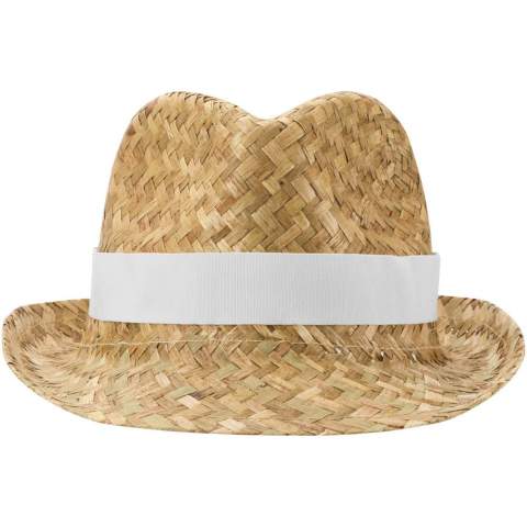 Le chapeau de paille Pricus est fabriqué à partir de 100 % de paille naturelle. Grâce à sa conception respirante, le chapeau assure un confort parfait même pendant les journées les plus chaudes, ce qui le rend idéal pour les aventures en plein air et les sorties décontractées. Le chapeau est décoré d'une bande de polyester qui peut être imprimée. Circonférence de la tête : 58 cm.