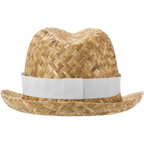 Le chapeau de paille Pricus est fabriqué à partir de 100 % de paille naturelle. Grâce à sa conception respirante, le chapeau assure un confort parfait même pendant les journées les plus chaudes, ce qui le rend idéal pour les aventures en plein air et les sorties décontractées. Le chapeau est décoré d'une bande de polyester qui peut être imprimée. Circonférence de la tête : 58 cm.