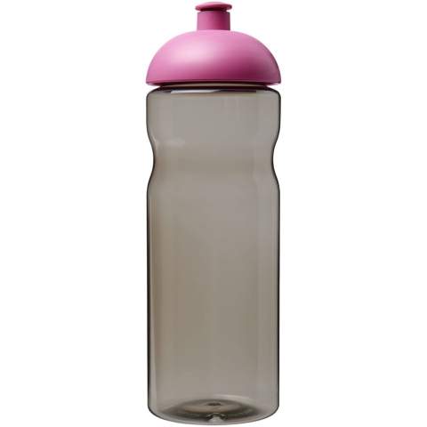 Single-wall sport bottle with ergonomic design. Bottle is made from Prevented Ocean Plastic. Plastic is collected within 50 km of an ocean coastline or major waterway that feeds into the ocean. This is then sorted and transformed into high quality, food-safe recycled plastic. Features a spill-proof lid with push-pull spout. Volume capacity is 650 ml. Mix and match colours to create your perfect bottle. Contact us for additional colour options. Made in the UK. Packed in a recycled PE plastic bag. Due to the nature of the recycled material, there may be some small marks on the body of the bottle.