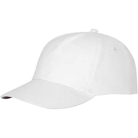 The Feniks 5 panel cap features embroidered eyelets for enhanced ventilation, ensuring that you stay cool and fresh during any activity. With a head circumference of 58 cm, it offers a comfortable fit for a variety of head sizes. Its fabric hook and loop fastener allow for easy and secure adjustments. Made from 175 g/m² cotton twill, the Feniks cap combines durability with a soft, breathable feel.