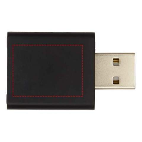 USB data blocker that prevents accidental data exchange when connecting a mobile device to a computer or public charging station. The item will block any data transfer while the device is being charged, preventing data from being stolen or malware being installed.
