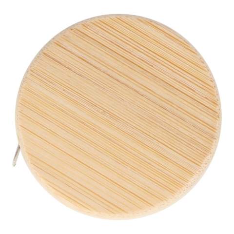 The bamboo tape measure is both functional and sustainable. With its bamboo casing, it's an eco-friendly choice for accurate measurements. This versatile tool offers convenience with a conscience, making it perfect for eco-conscious DIY enthusiasts.