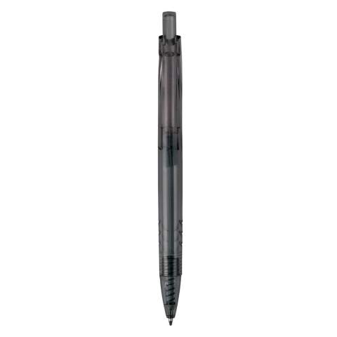 Ce stylo à bille transparent est fabriqué à partir de bouteilles PET recyclées. Un choix durable dans des couleurs transparentes. Avec une recharge d'écriture bleue en plastique x20 pour 2,5km d'écriture. 