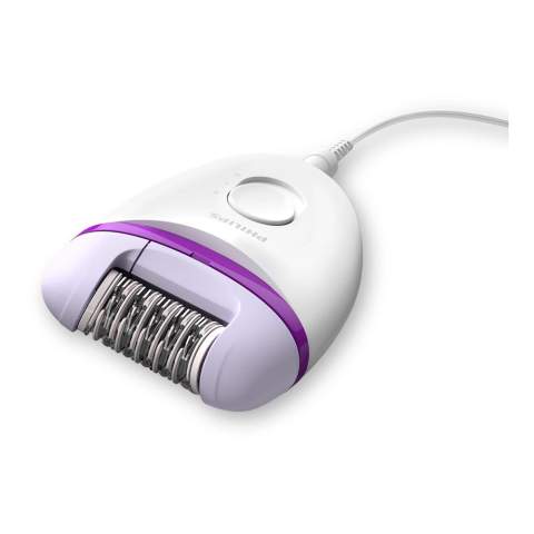 Genießen Sie seidig glatte Beine mit dem Philips Satinelle. Dieser Epilierer entfernt die Haare sanft an der Wurzel, selbst wenn sie nur 0,5 mm lang sind. Diese Sonderedition ist mit einem Bikini-Trimmer ausgestattet, um Ihre Bikinizone in perfekter Form zu halten. Der batteriebetriebene Bikini-Trimmer verfügt über einen aufsteckbaren Kamm zum Trimmen von bis zu 3 mm langen Haaren. Aufbewahrung und Transport in der eleganten Reisetasche. IP-Zertifizierung IP67, vollständig staubdicht und tauchfähig.